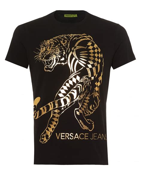 versace tiger shirt|versace clothing.